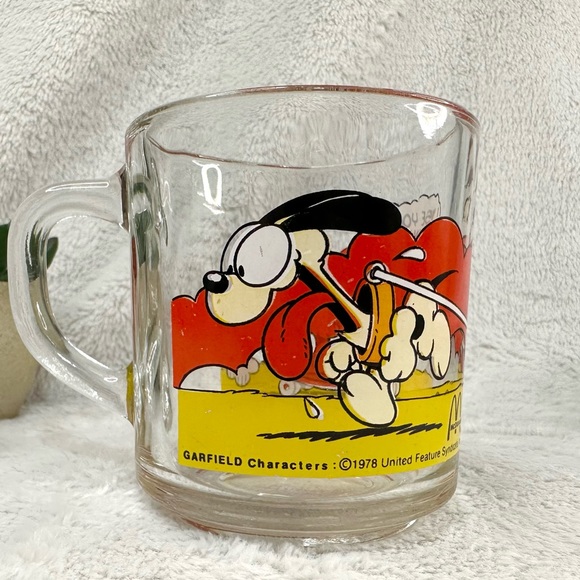 ❤️Vtg 1978 Garfield McDonald’s Coffee/Tea Cup - Picture 3 of 10